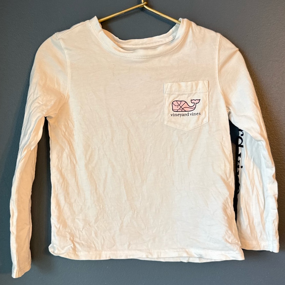 Vineyard Vines Kids pink‎ basketball shirt